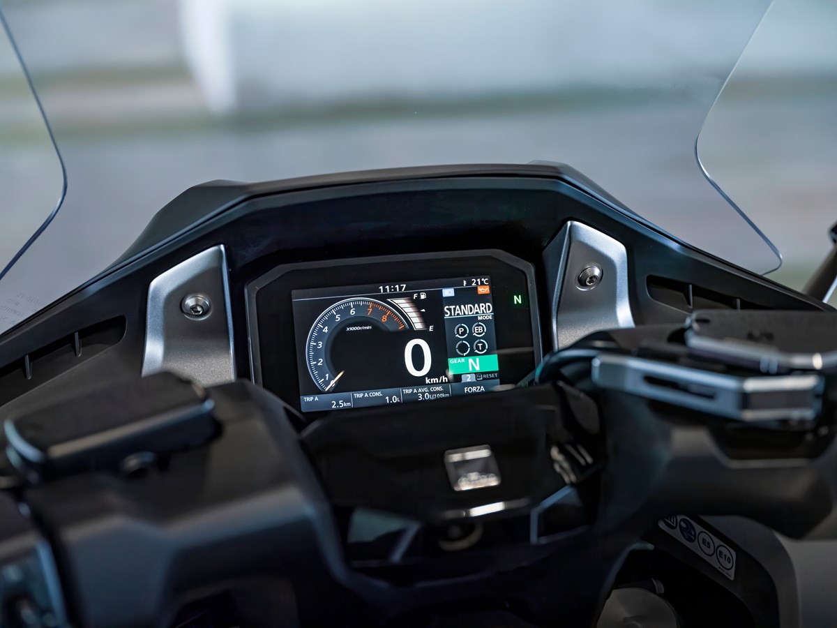 TFT全彩液晶儀表和KEYLESS都導入FORZA 750