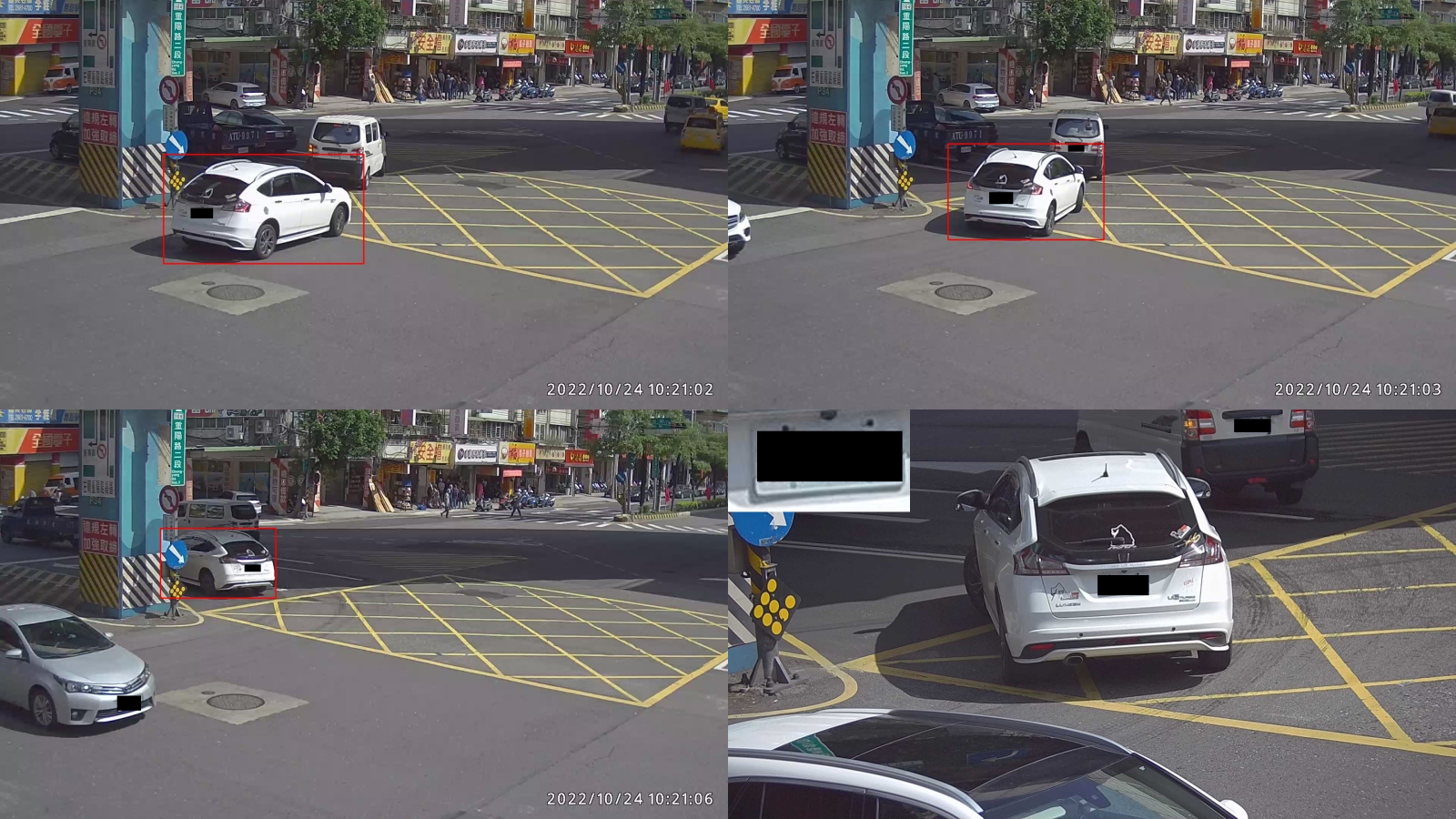 針對危險路口實施科技執法，能有效防制違規導致的肇事事故