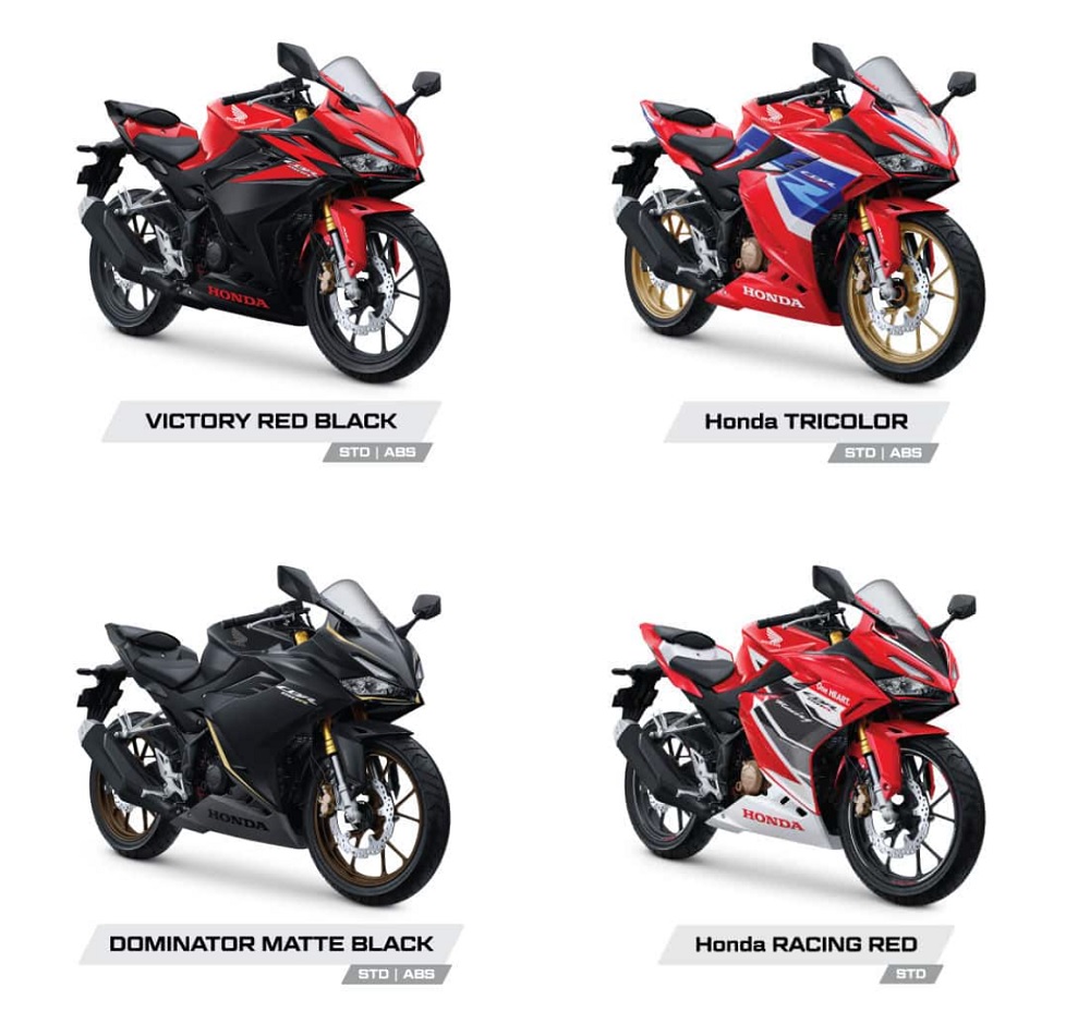新年式的CBR150R推出了三種全新配色，其中採用HRC配色的Honda Tricolor配色看起來相當引人注目