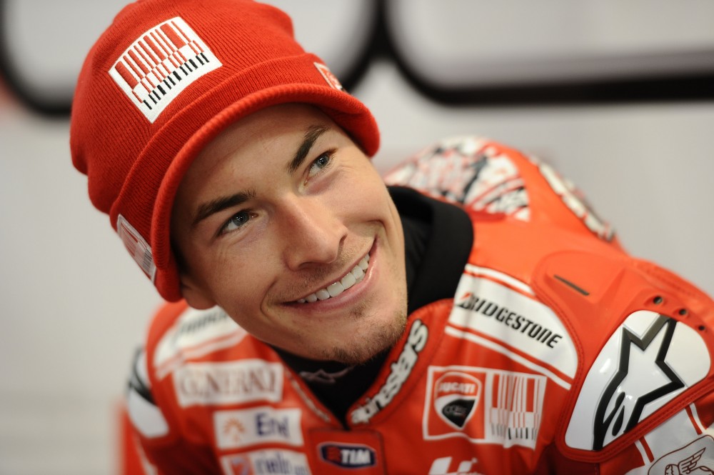 無論在哪個階段，成長於美國小鎮的Nicky Hayden 臉上都常帶著開闊笑容