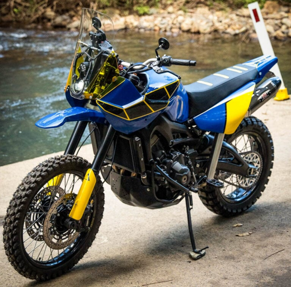 澳洲改裝工作室Purpose Built Moto以2019 MT-09打造的Rally Raid作品