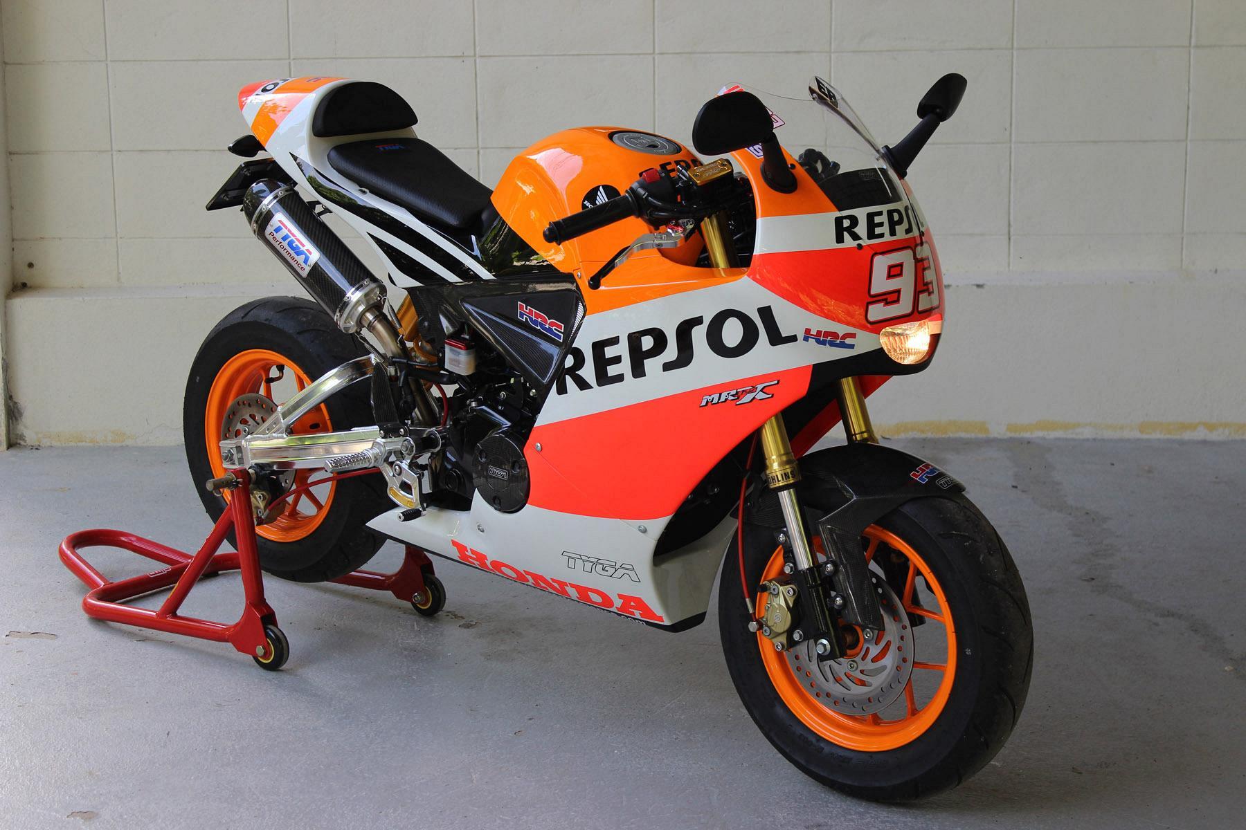 偽裝成RC213V廠車的MSX125