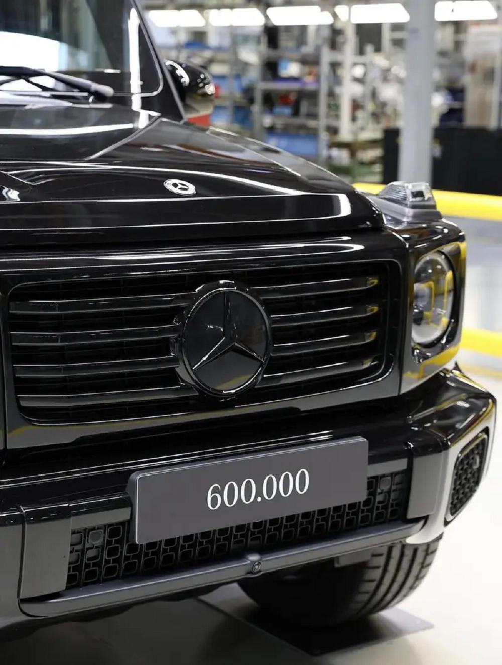 經典的Mercedes Benz G-Class,最近達成了600,000輛生產里程碑