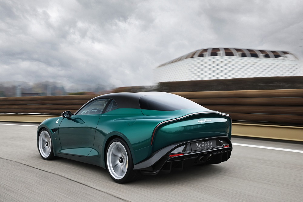 Giulia TZ經典的短尾設計也用在了全新的Giulia SWB Zagato