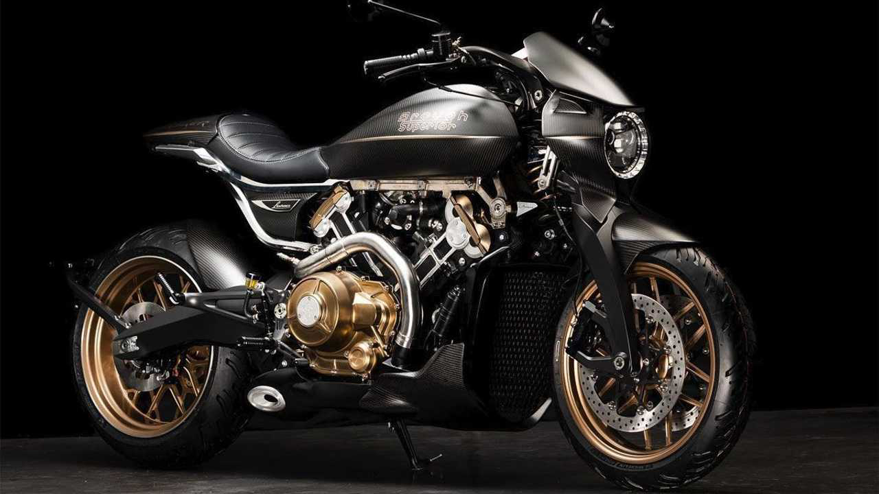 能在市售車用上如此大量碳纖維材料的，估計只有Brough Superior