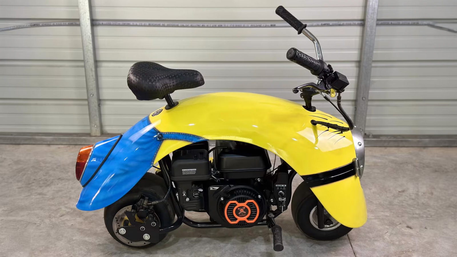 引擎搭載來自中國的223c.c.單缸引擎,但馬力只有6匹左右