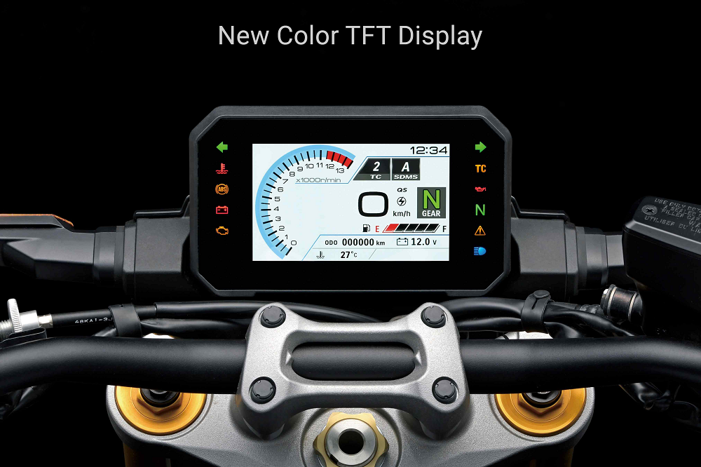 兩款車型都在2025年式迎來了全新的TFT全彩液晶儀表