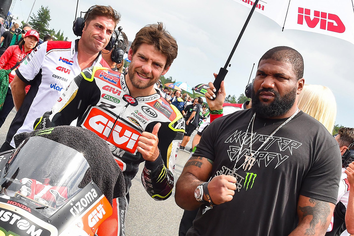 LCR HONDA車隊目前唯一的車Cal Crutchlow