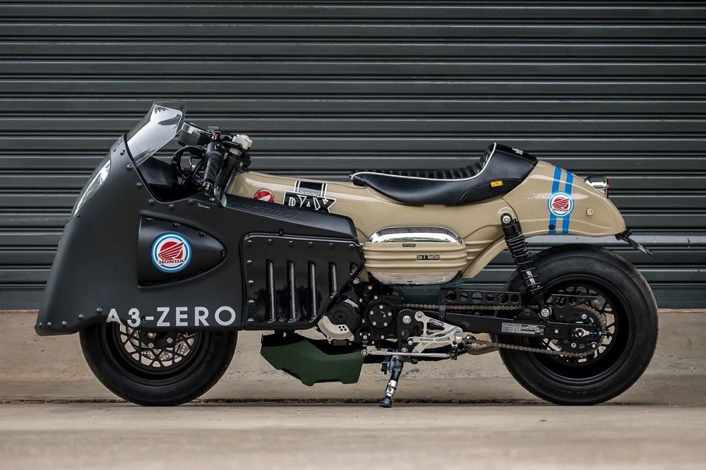 全新的作品讓Dax 125的車高降低許多、車長也同樣延伸