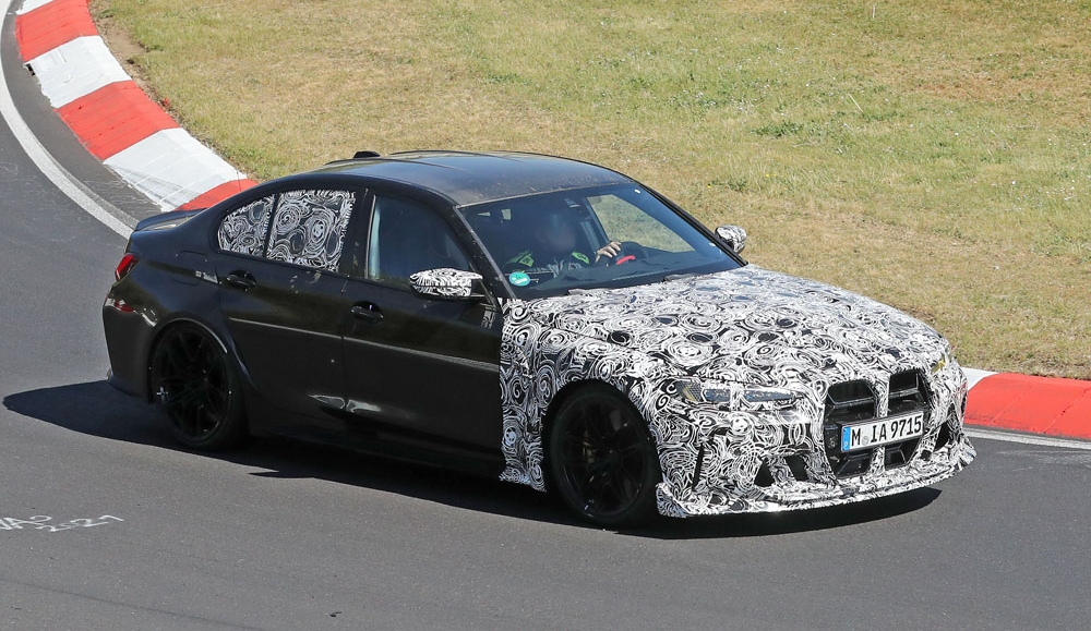 M3 CS偽裝車多次被媒體捕捉