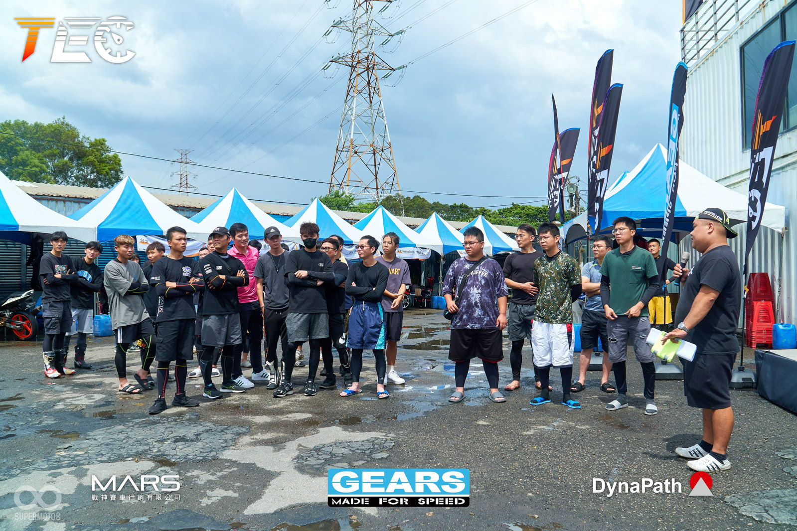 上場前同樣有安全講解