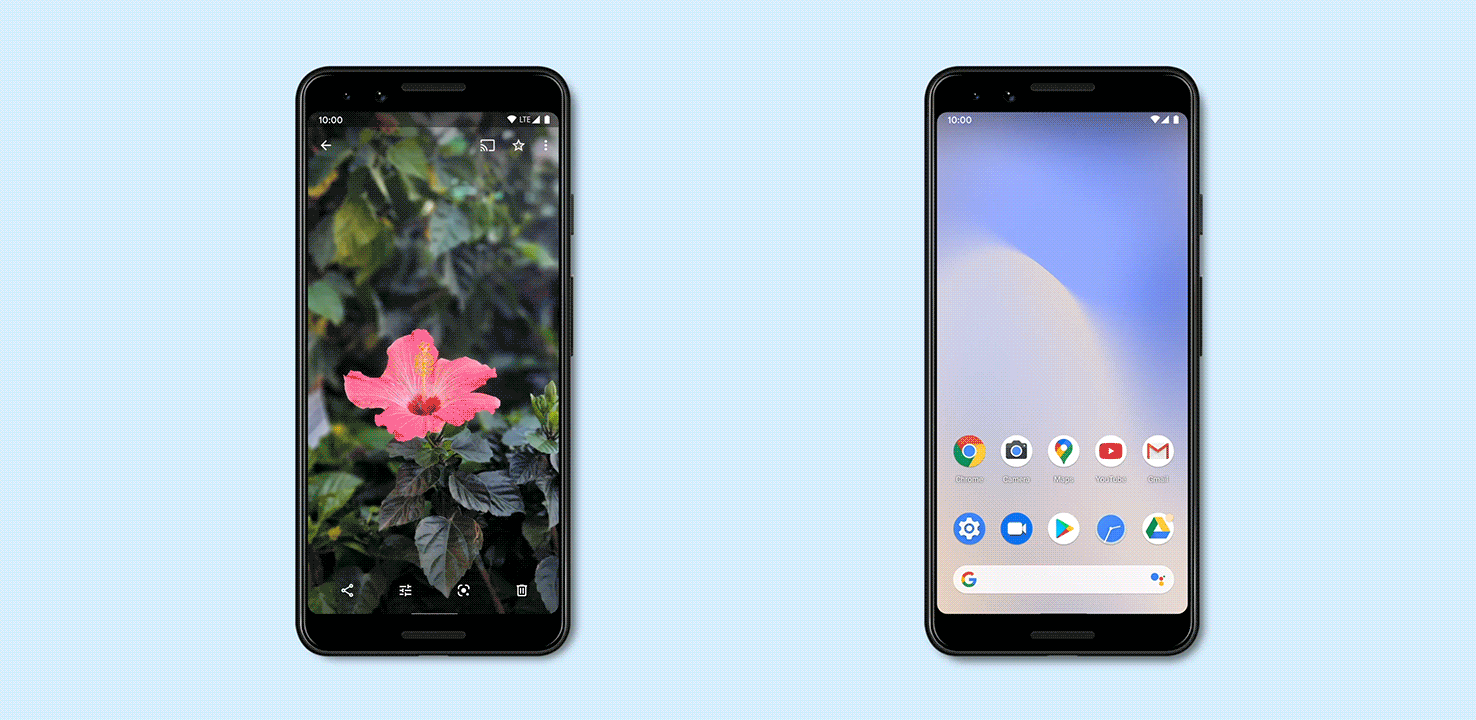 和Airdrop的使用方式相同,只要在要分享的檔案上按下Nearby Share的圖示就可以傳輸給附近可接收檔案的使用者