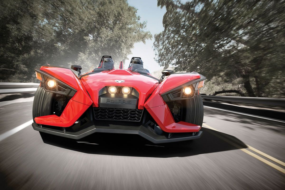 Polaris Slingshot這款車是融合機車與汽車的跨界車種