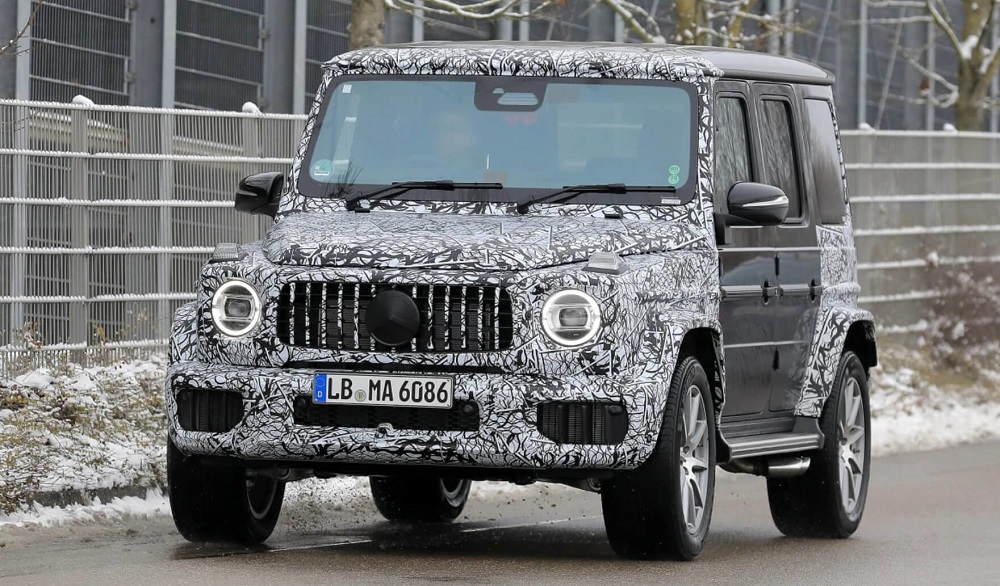 最近外媒捕獲到了小改款的Mercedes Benz G63車型,預計於明年推出