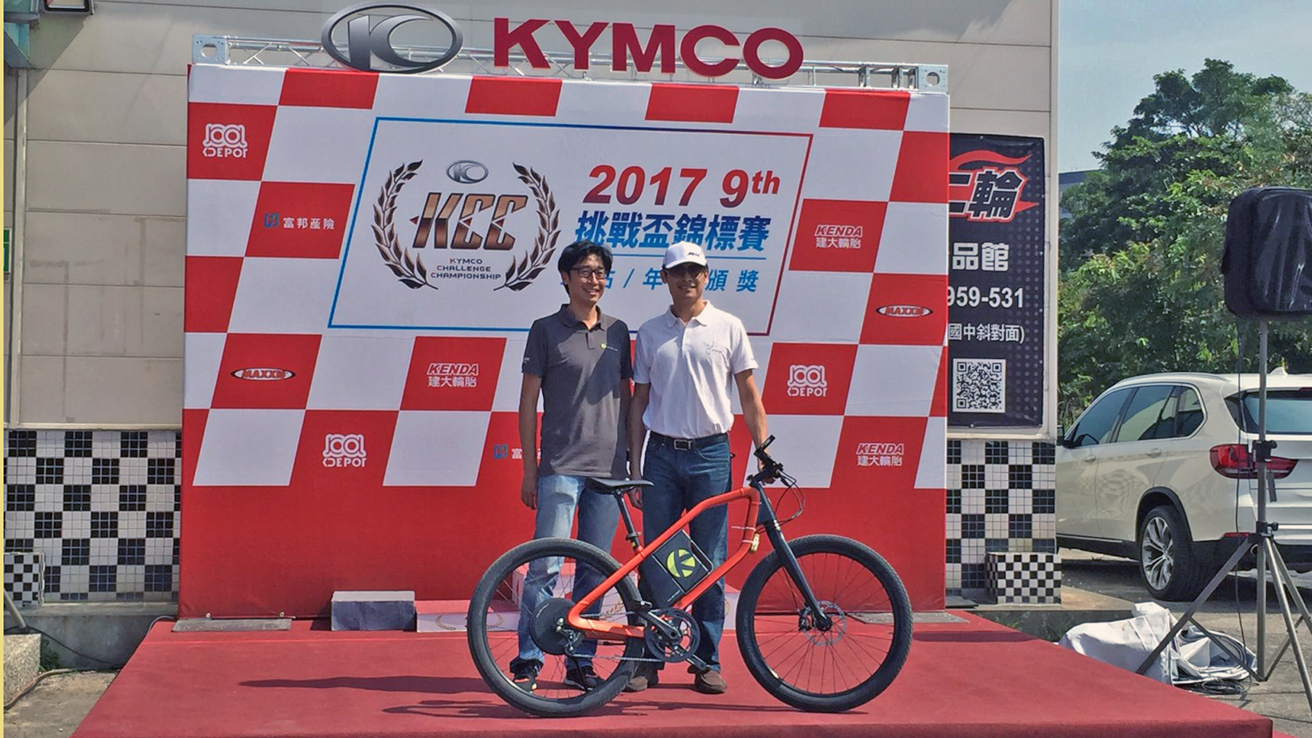 董事長柯勝峯也一同到現場支持