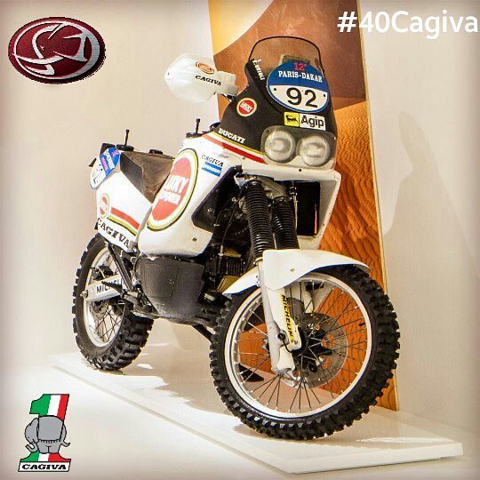 搭載DUCATI引擎的Elephant,曾在1990、1994年的Dakar拉力賽上奪得冠軍