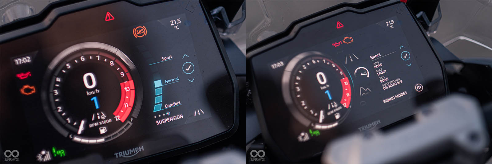 儀表可控制電子避震系統，還有多種駕駛模式切換