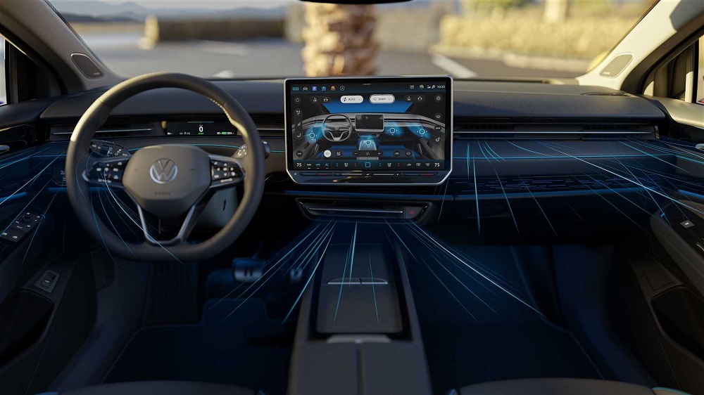 透過偵測與感應鑰匙的距離,可以讓車上的冷氣、暖氣預先啟動調整車內溫度