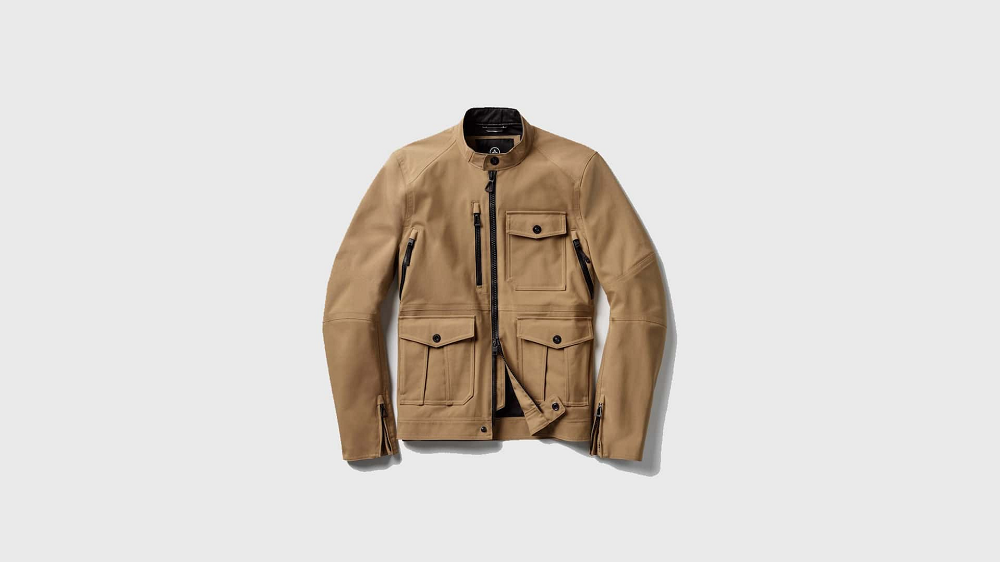 整件外套外觀和市面上古著外套非常類似,但最重要的防護性仍舊有顧慮到