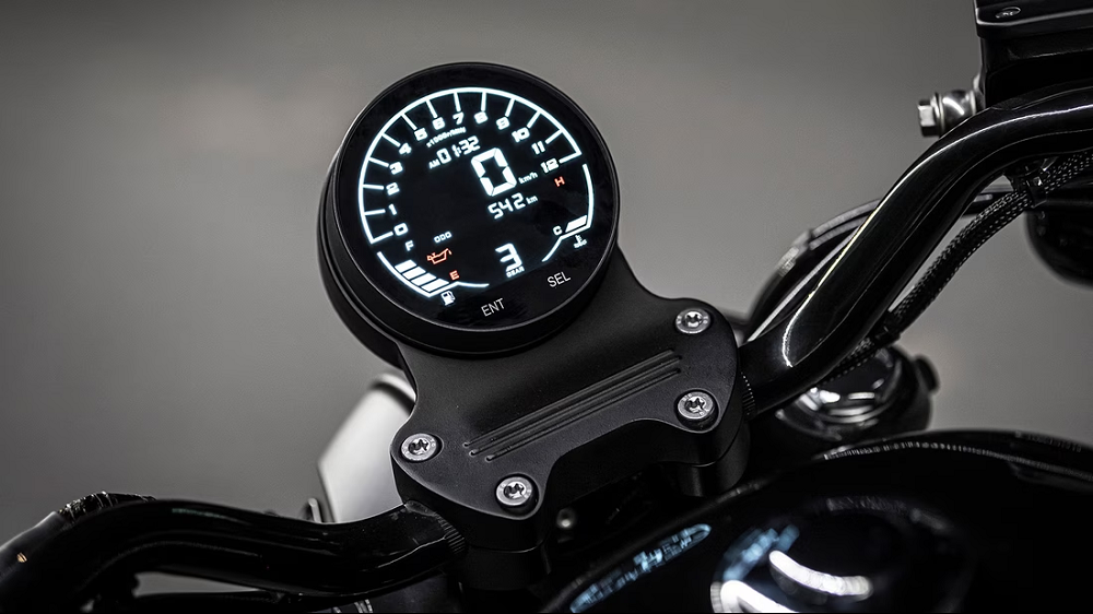 就連儀表也是數位儀表,為整體增加了科技感