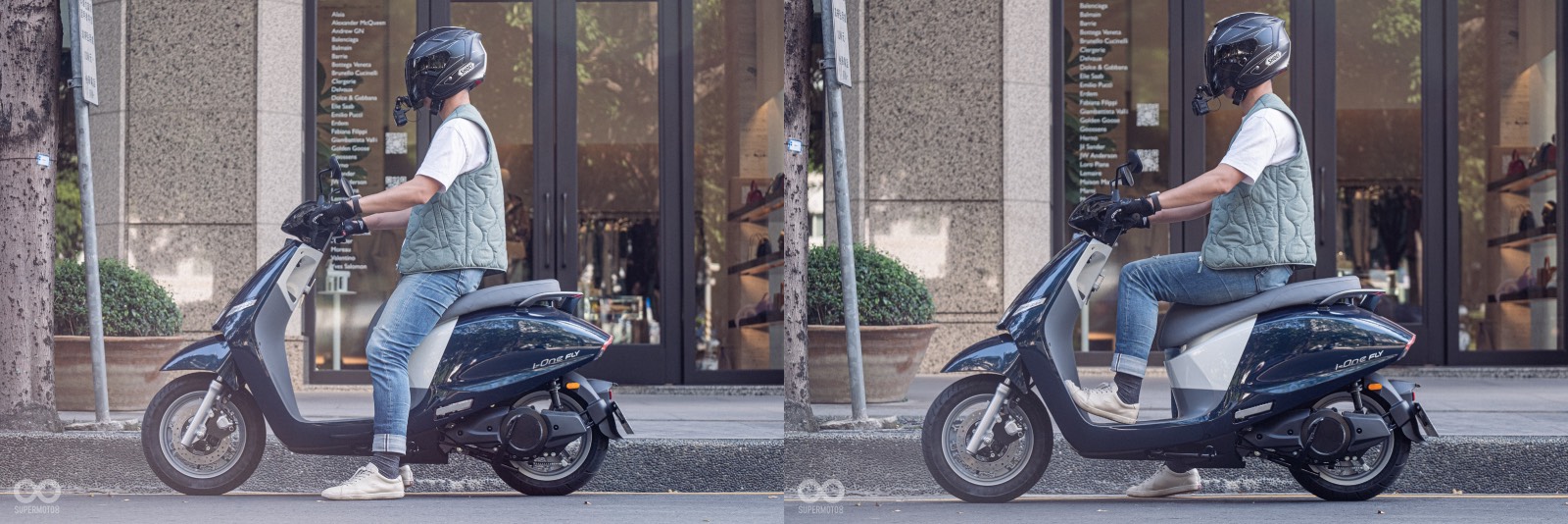 760mm的超低座高，騎乘完全沒有難度