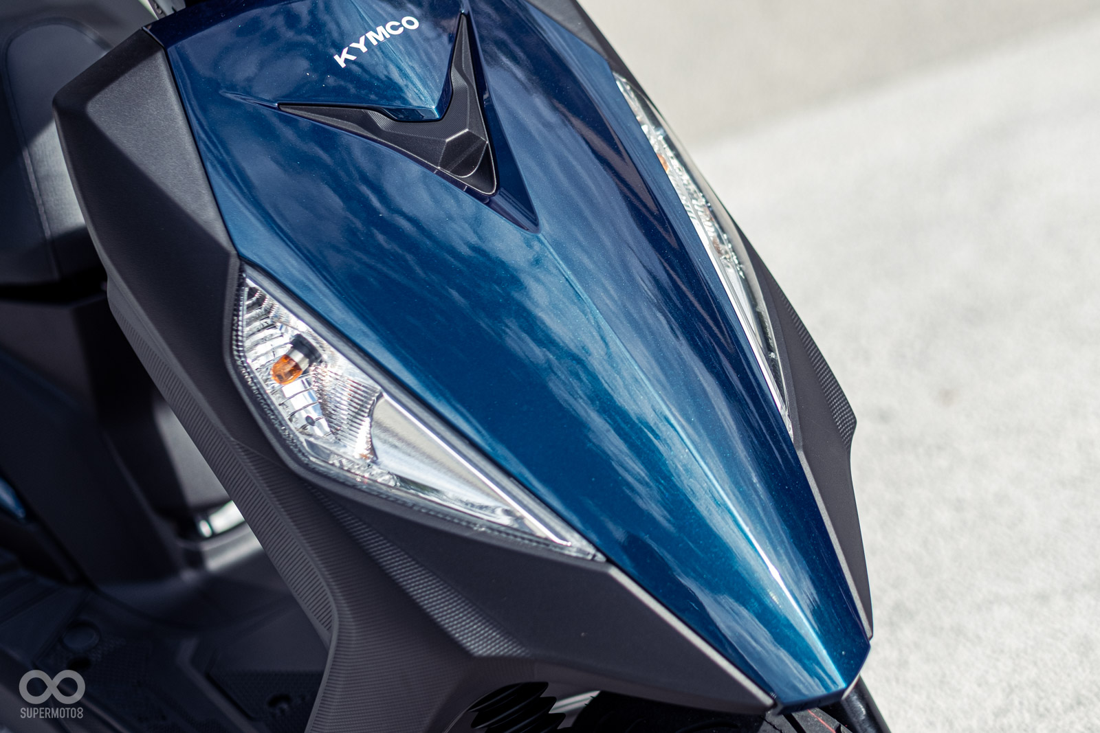 KYMCO國民車家族化的尖鼻子車頭設計