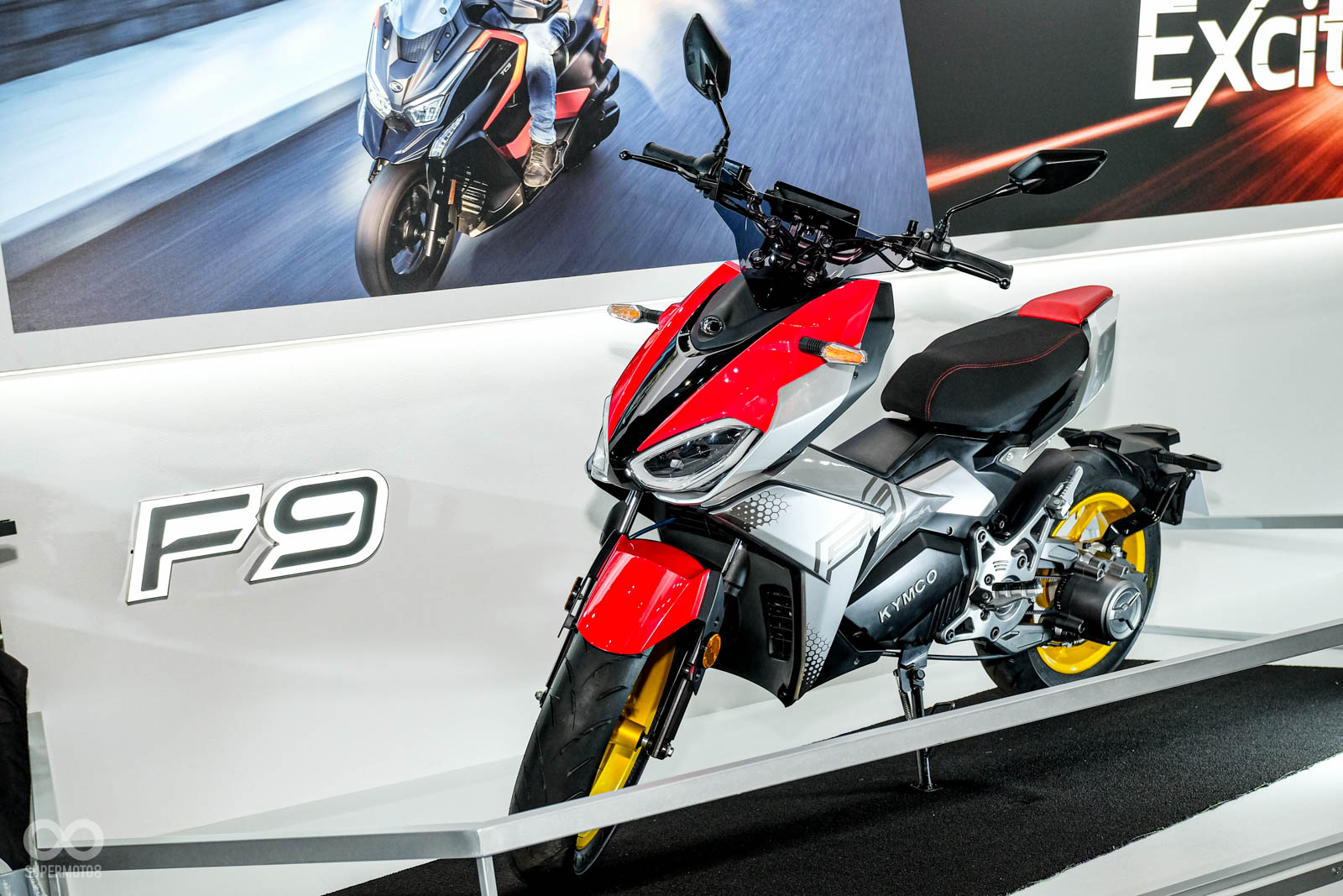 外型超殺的KYMCO F9