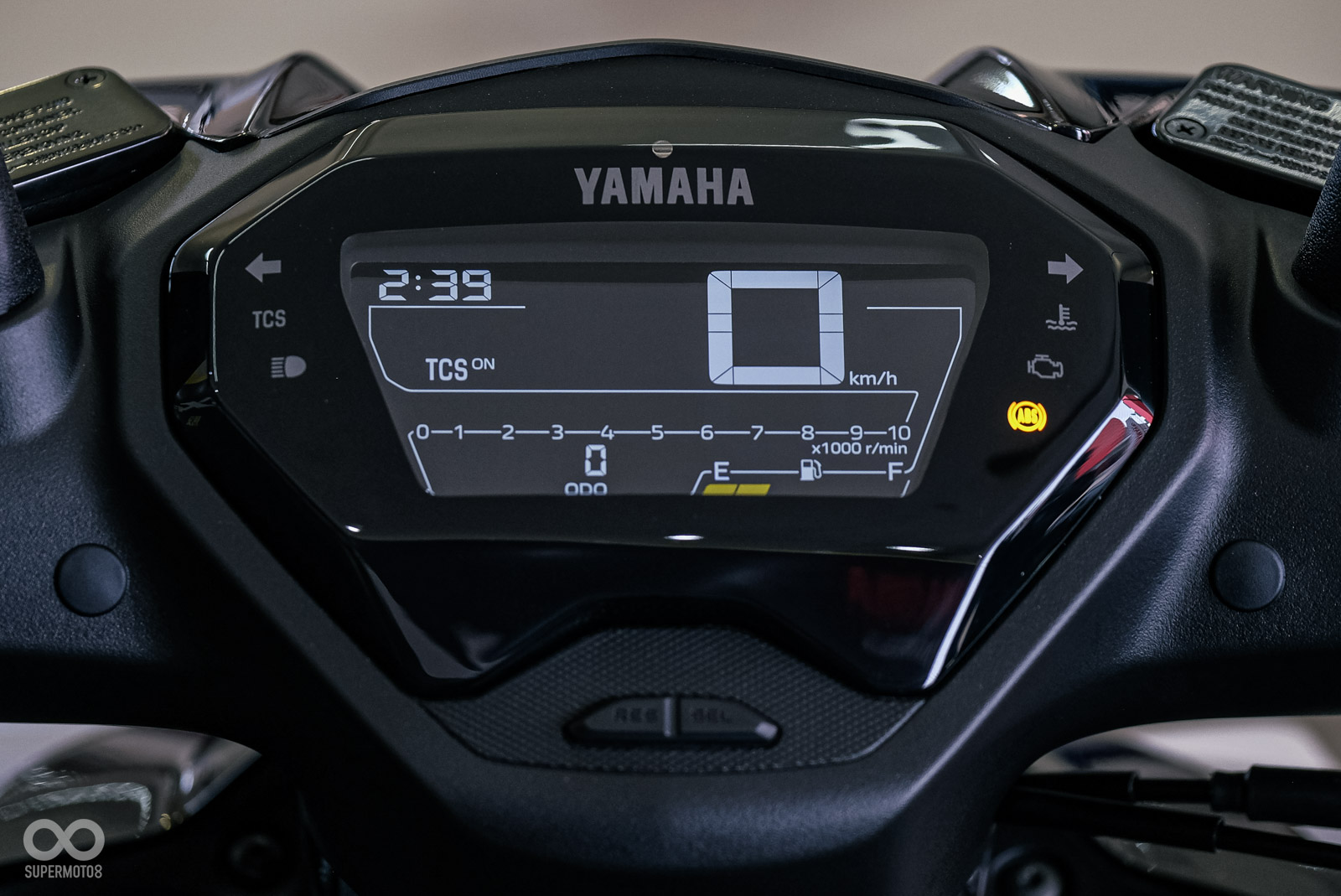 可惜這次沒有搭載TFT儀表