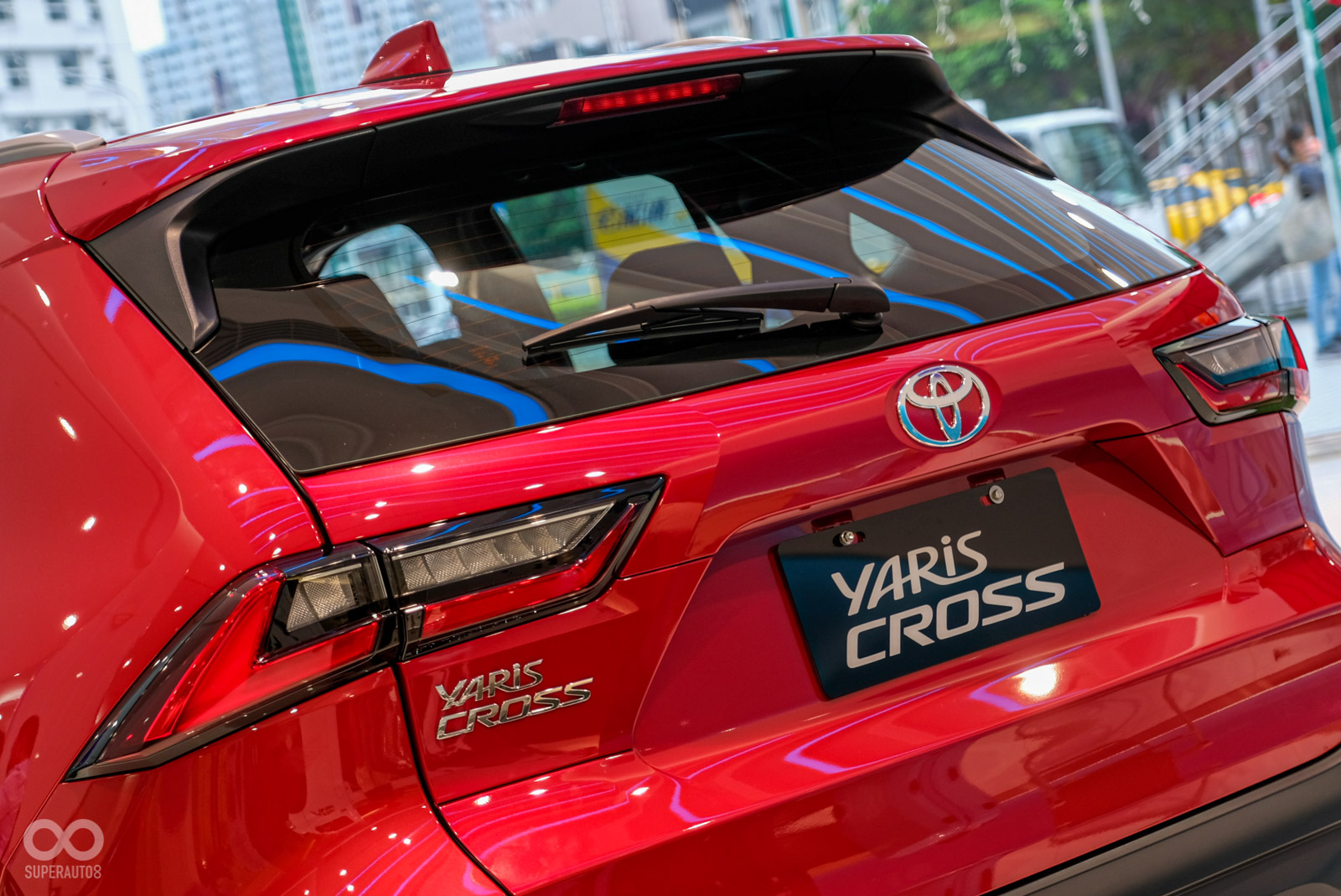 尾燈造型看起來與RAV4呈現出家族化設計