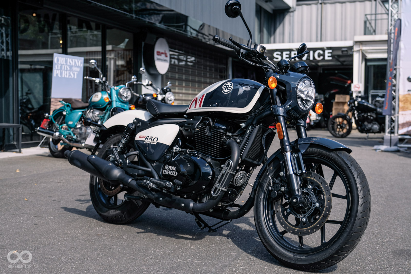 Shotgun 650相比起Bullet 350更有年輕動感