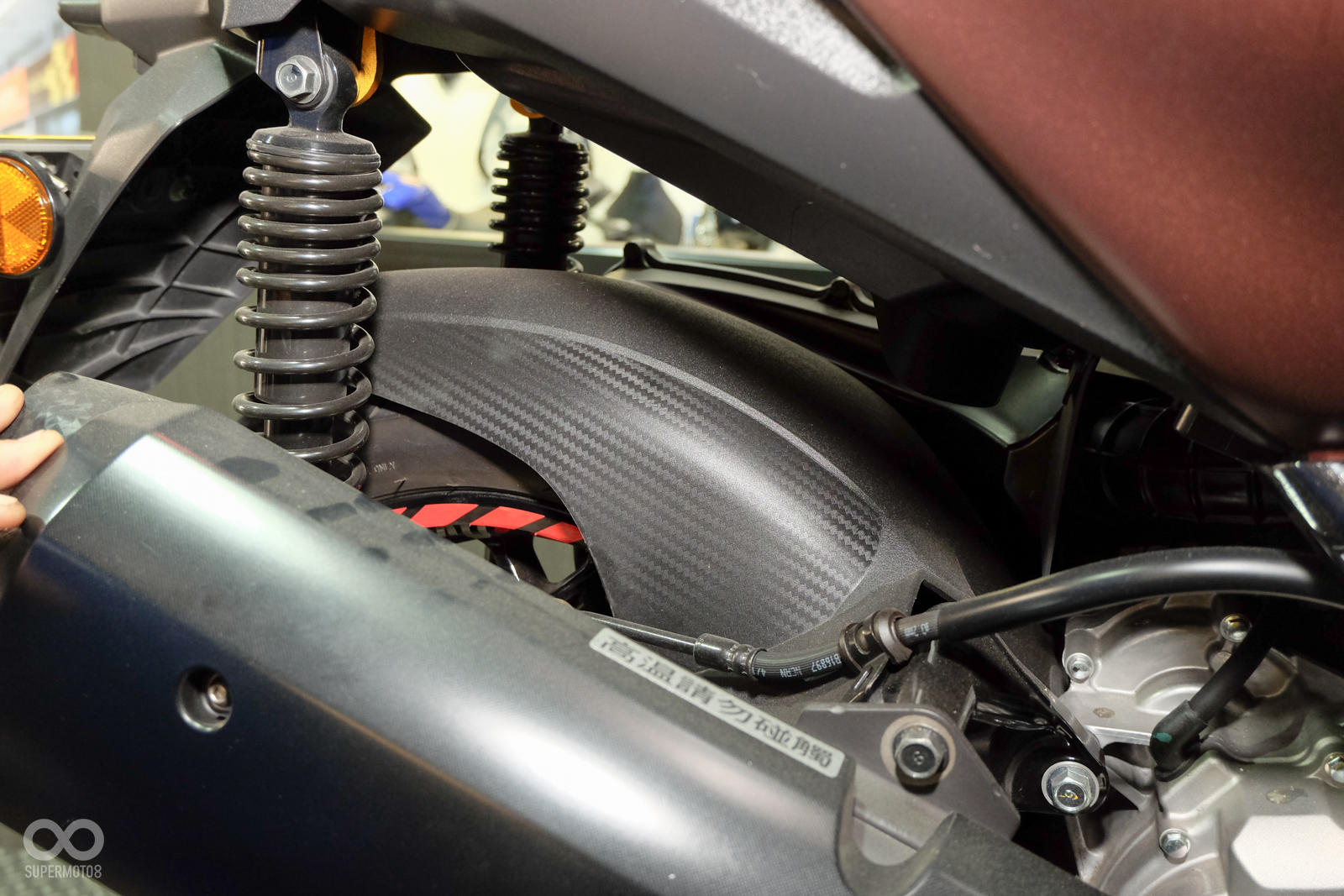 後土除的改裝能保持車底內部的清潔