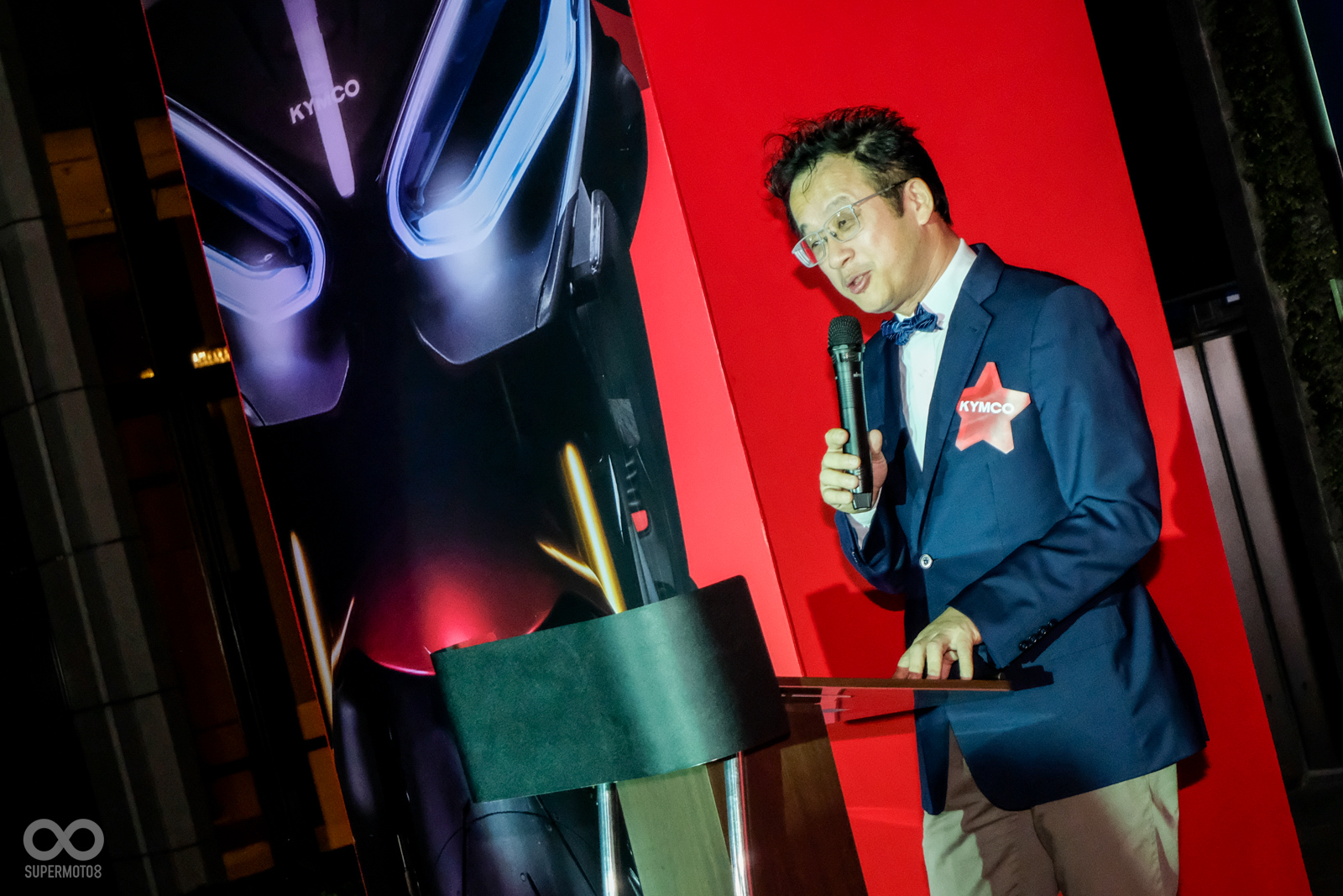 由KYMCO 吳協理親自主持這場活動