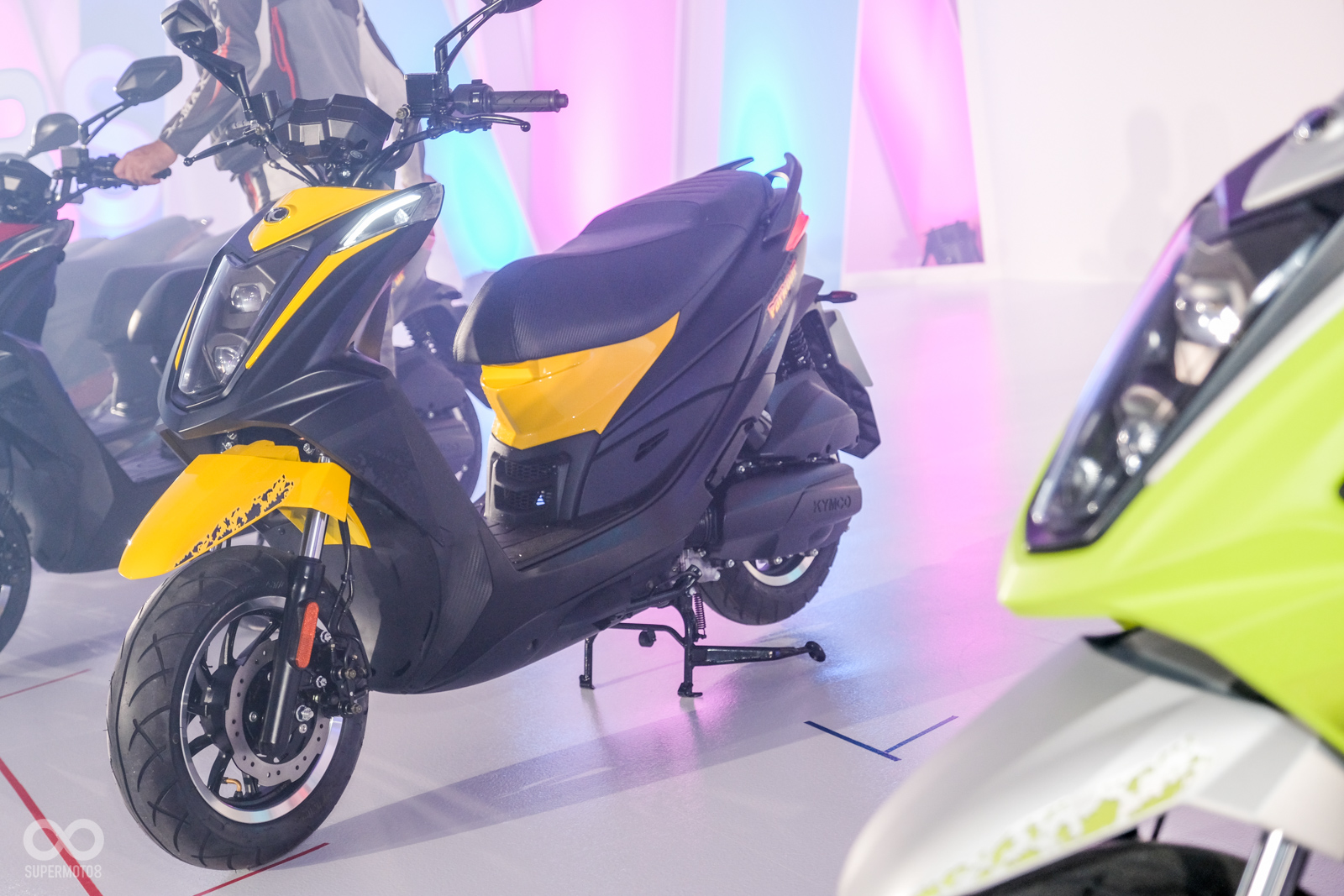 跑酷 125是本場發表會中，亮相的全新車型