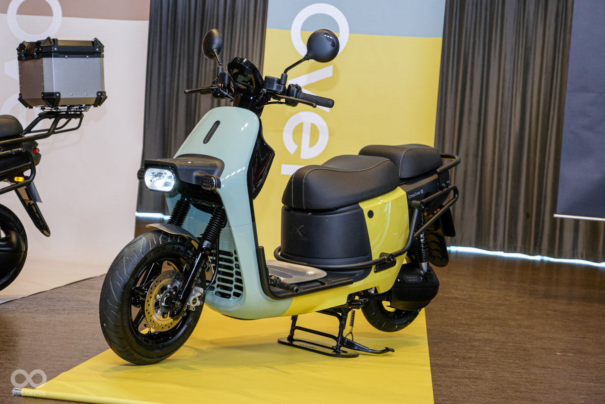 Gogoro CrossOver的造型設計再次突破大家的想像