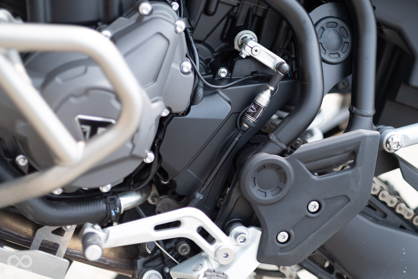 TIGER 900 RALLY PRO具備有進退快排功能