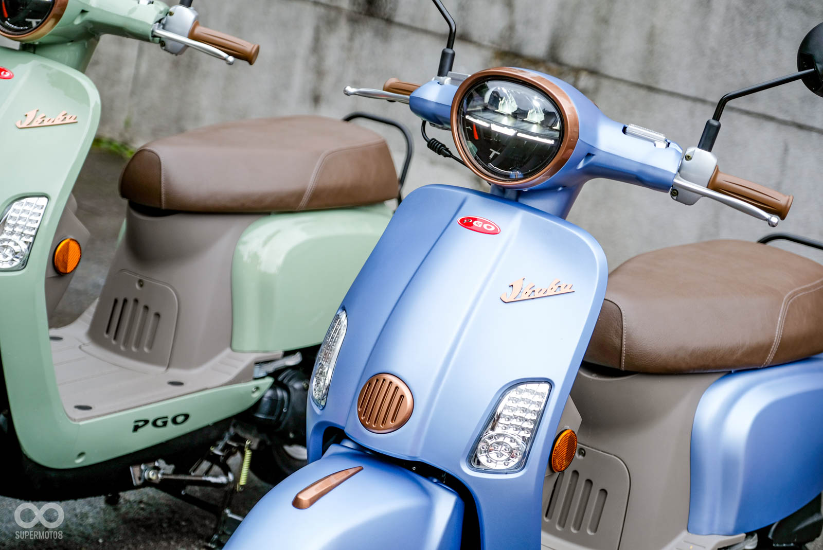 PGO以療癒甜品作為發想,推出J-bubu 115 CBS的兩款新車色