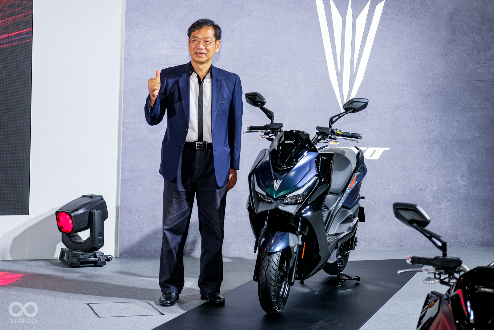 讓車友們期待已久的KRV MOTO 180鏈條版本終於正式發表