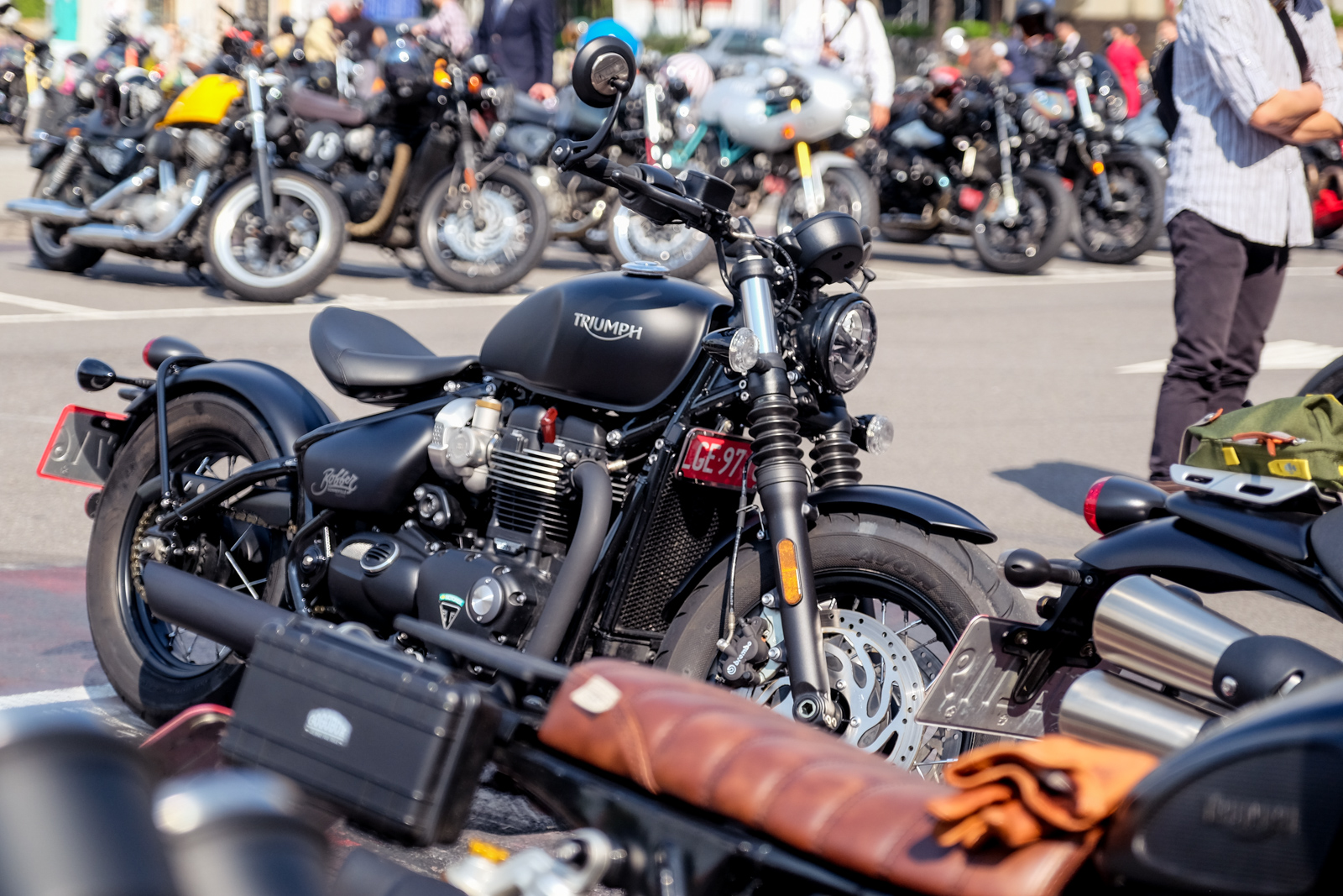 透過Triumph Bonneville Bobber Black的試車機會,筆者參與了2018 DGR Taipei