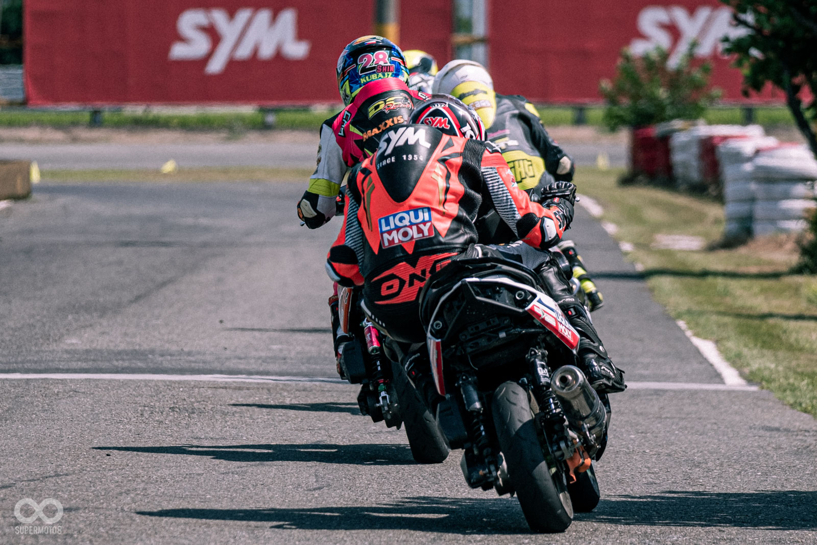 這次賽事中,場上也有SYM廠隊車手身影