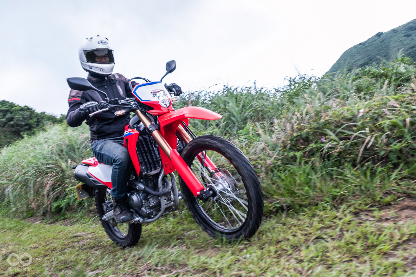 進入林道才是CRF300L的主場