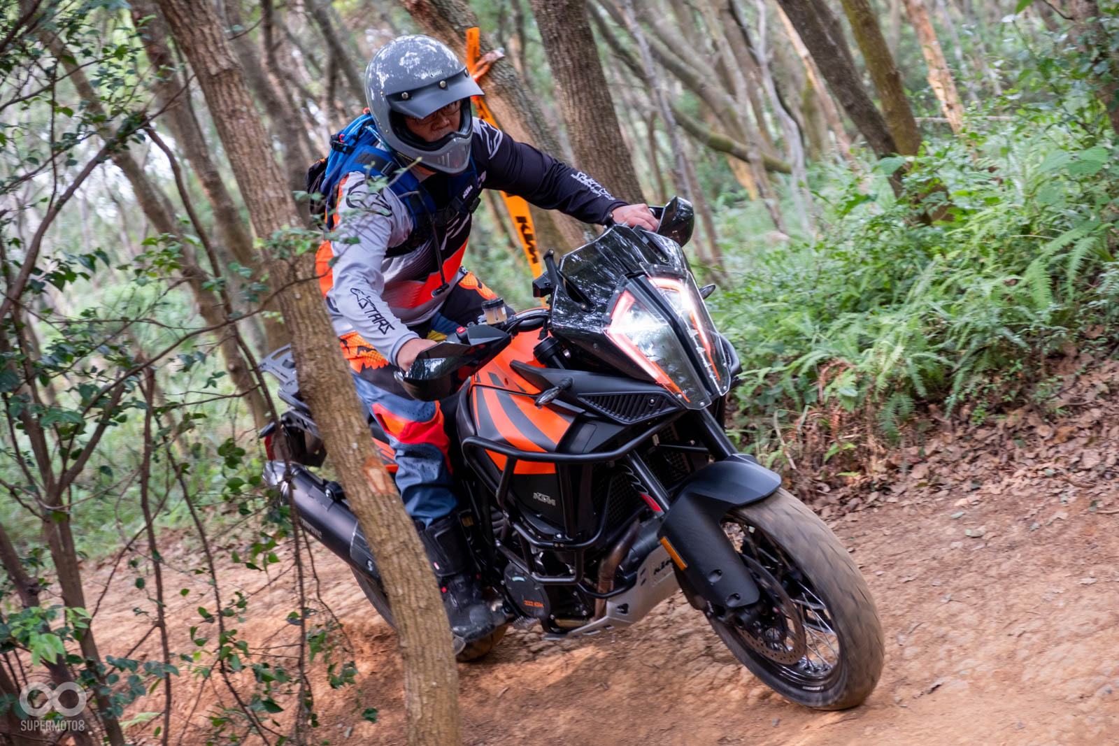 不只小排量、中排量的車款，就連1290 ADVENTURE也前來參加這次的活動！