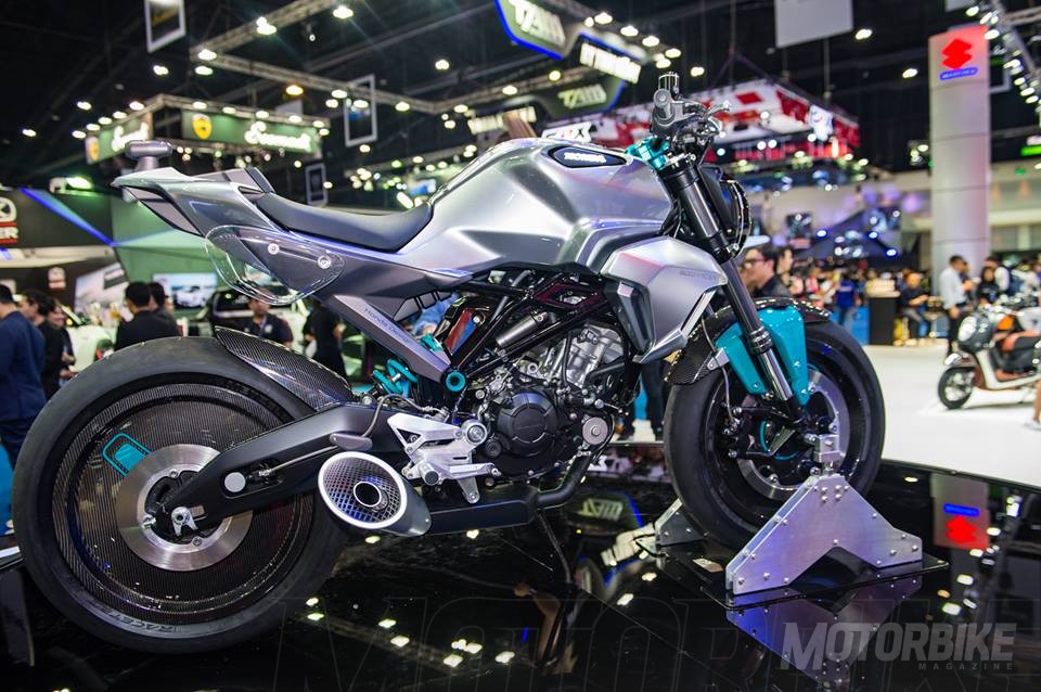 今年三月展出的HONDA 150SS Racer 概念車當時受到極大回響