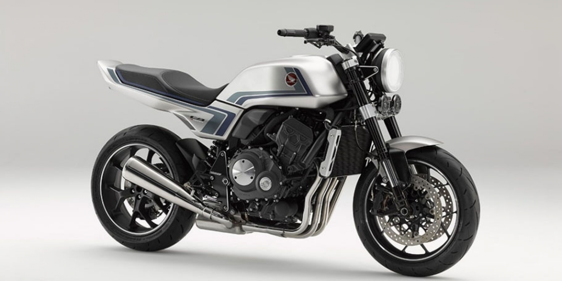 2020年，Honda曾打造過 CB-F CONCEPT 直到2025年才有更多細節發佈，但基礎架構也從單搖臂的CB1000R改為CB1000 Hornet了