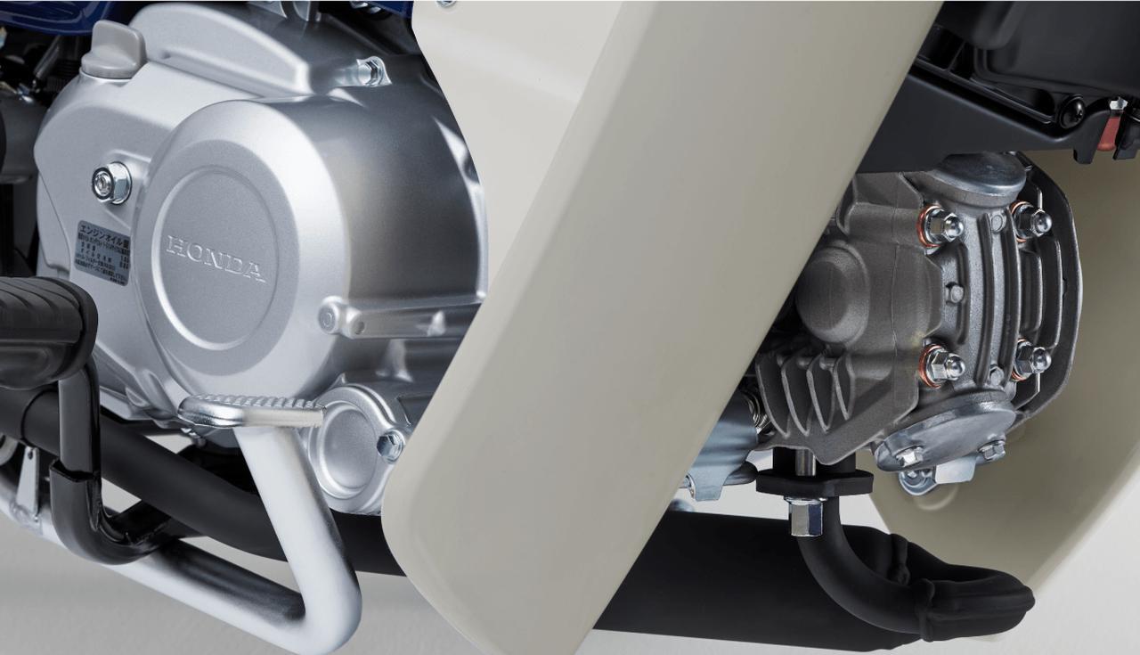 2022 Super Cub 110 Pro同樣搭載重新調校的109c.c.引擎