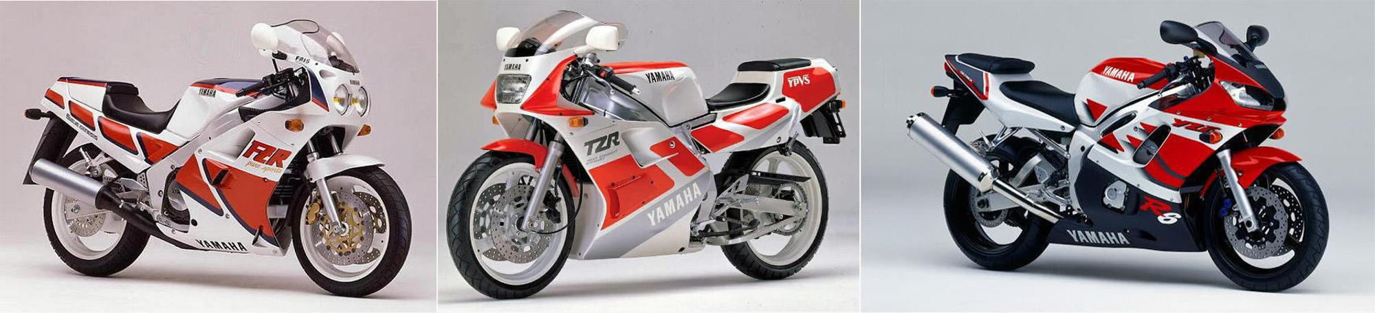 從FZR1000、TZR250到YZF-R6都使用過這個塗裝