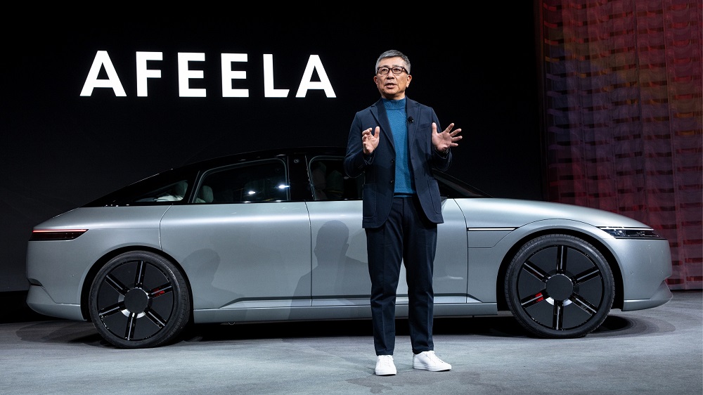 2023 CES展覽中，Sony Honda Mobility宣布創立全新品牌AFEELA並推出同名概念車型