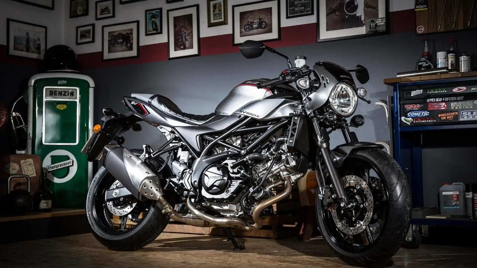 即便來到產品線末期，SUZUKI仍選擇為SV650車系更換配色