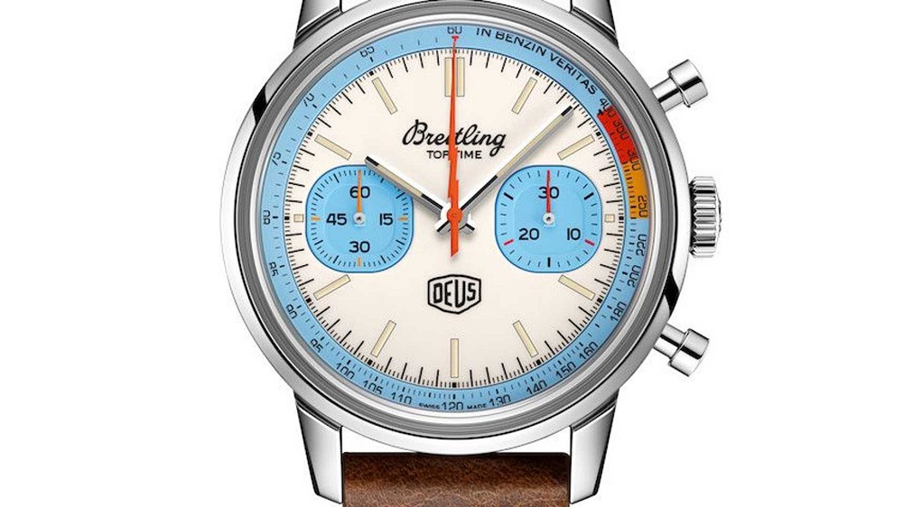 Deus Ex Machina最近與Breitling再次聯名,推出全球限量2,000隻的Top Time Deus