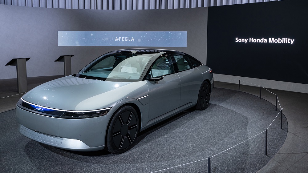 今年的CES展覽中,Sony Honda Mobility宣布成立子公司Afeela並推出同名房車