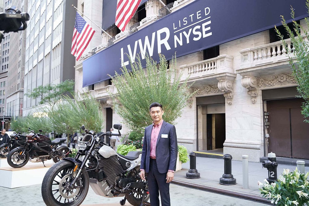 KYMCO投資LiveWire並於去年九月正式於紐約交易所掛牌上市